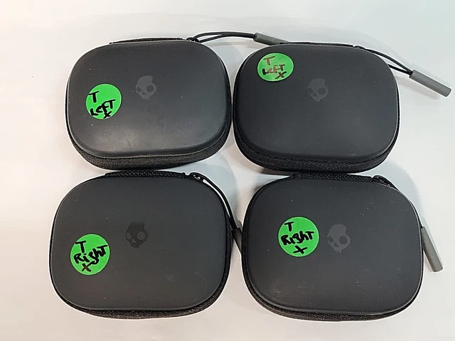 Lot of 4 - Skullcandy PUSH ULTRA True Wireless Bluetooth Earbuds - Please Read