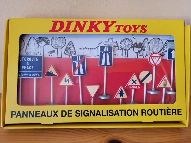 Coffret Dinky Toys N°40 – Panneaux De Signalisation Routière – échelle 1/43 – Boîte D'origine