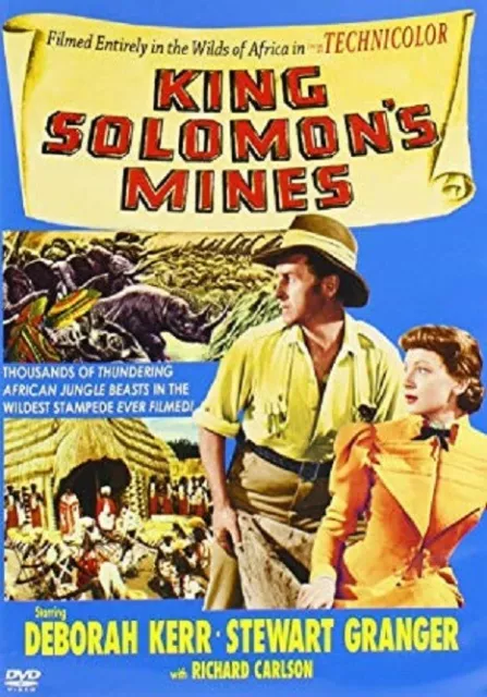 King Solomons Mines -  1950 - DVD - Stewart Granger - Deborah Kerr