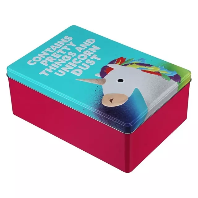 Jolly Awesome - "Contains Pretty Things And Unicorn Dust" Storage Tin 3