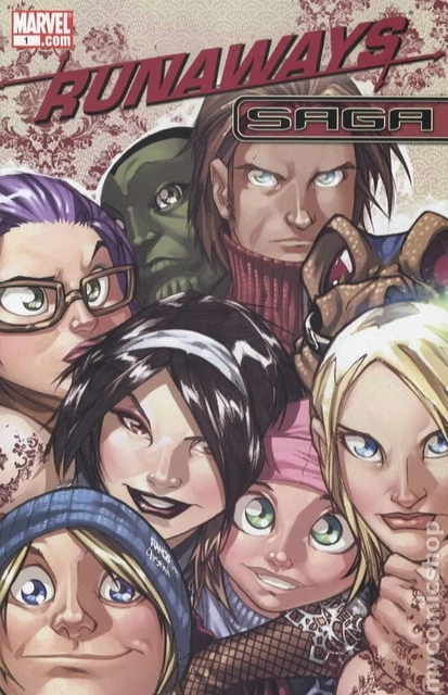 Runaways Saga #1 VG 2007 Stock Image Low Grade