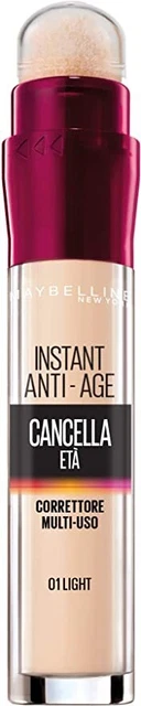 ✅Maybelline New York Il Cancella Età Correttore Liquido Instant Anti Age 01