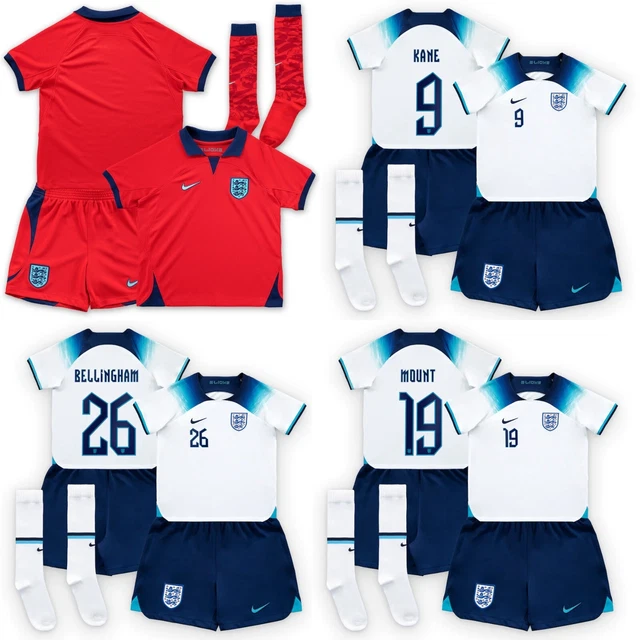 2022/23 WORLD CUP England shirt kids football Home Away Full kits(With
