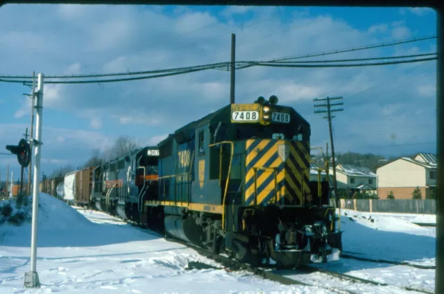 Delaware & Hudson (D&H) # 7408 @ Mechanicville R