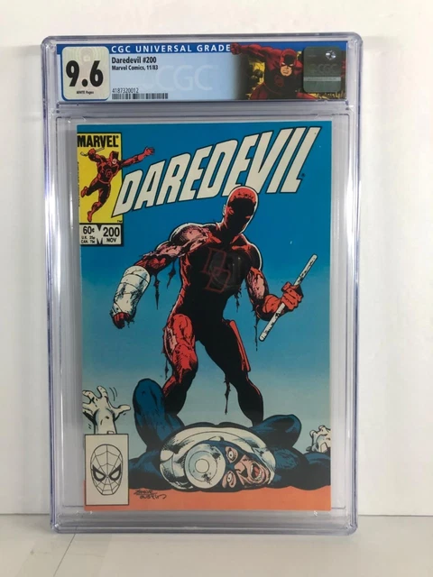Daredevil 200 - Bullseye & Kingpin Appearance - Custom Label - CGC Graded 9.6