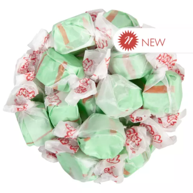 PICKLE FLAVORED Salt Water Taffy Candy ~ TAFFY TOWN ~ 1 LB ~ Fresh - Best Price