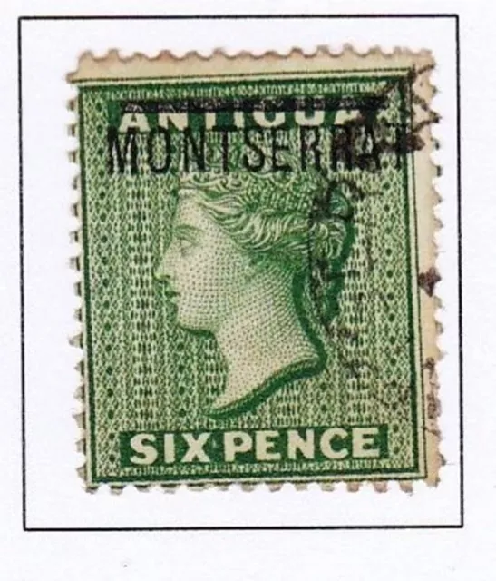 Montserrat 1876 6d (J621c)