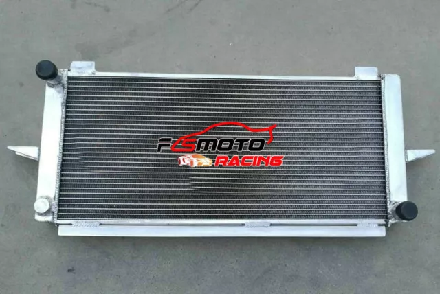 FOR Ford Escort Sierra RS500 / RS Cosworth 2.0 GB 1982-1997 Alu Radiator+Fan MT 3