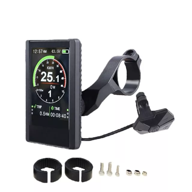 eBike Fahrrad 850C LCD Display für BAFANG BBS Motorradzubehör IP65 wasserdicht