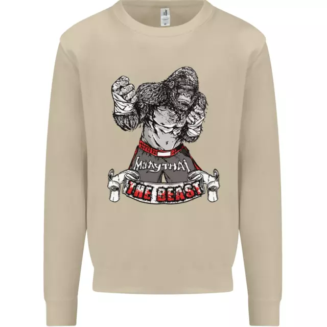 Felpa Maglione Muay Thai The Beast MMA Arti Marziali Miste 7