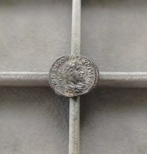 Roman Empire RARE Very Nice condition ELAGABALUS Silver Denarius ABVDANTIA AVG