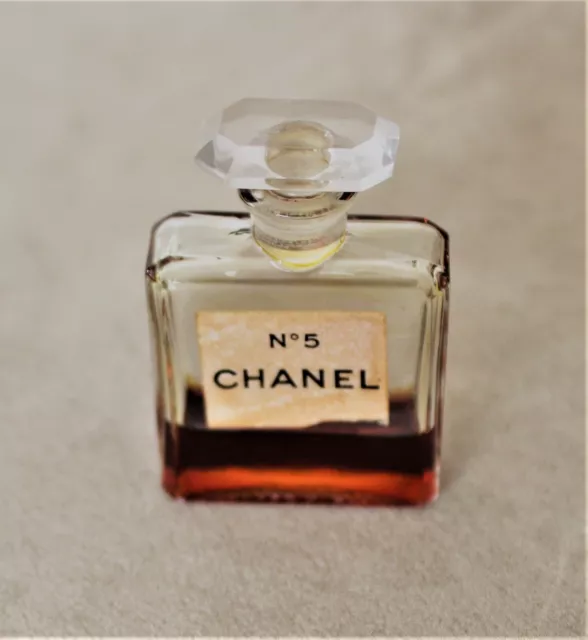 Vintage 1950s Chanel No 5 PURE PARFUM EXTRAIT .275oz Mini Perfume Splash