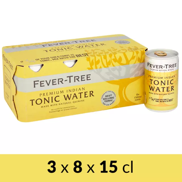 FEVER-TREE Premium Indian Tonic Water - 24 x 15 cl