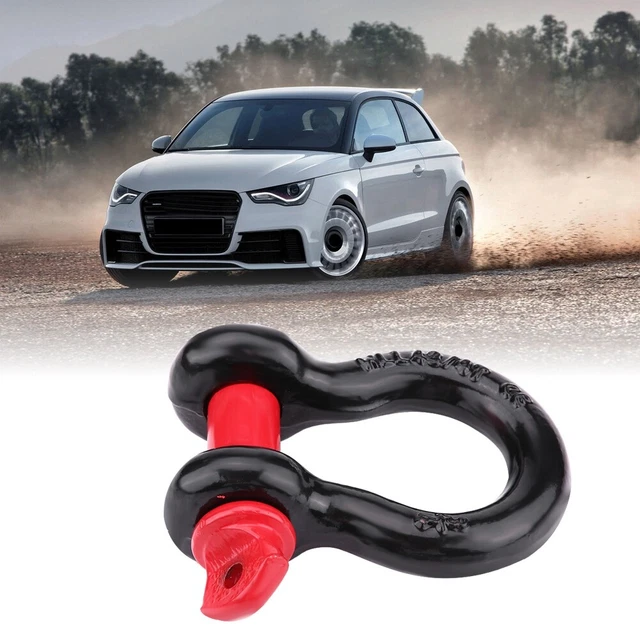 Ring Shackle Heavy Duty Galvanized Shackles Mount For Vehicle Recovery Towing