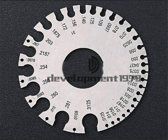 WIRE GAUGE AWG American Standard 036 Ga General Tool Gauging Wire