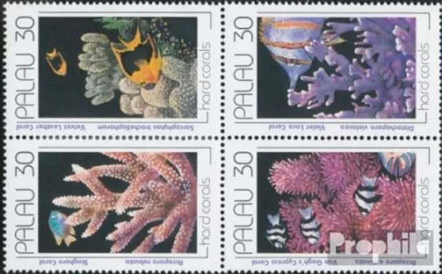 Palau-Islands 407-410 block of four (complete.issue.) unmounted mint / never hin