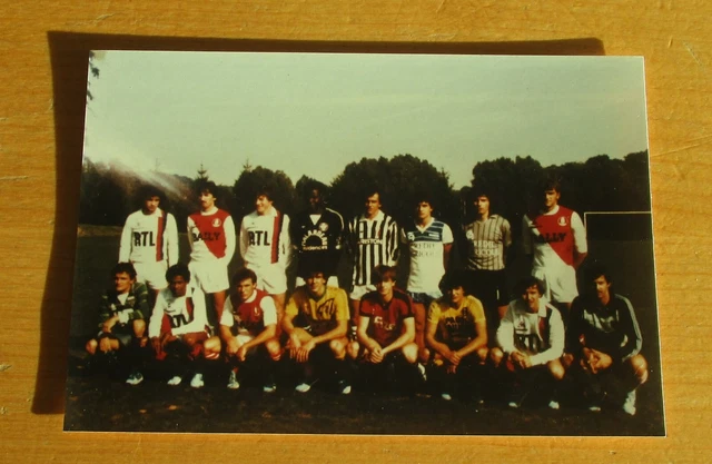 1984 PLATINI ROCHETEAU FERNANDEZ CAMION POMPIER EQUIPE DE