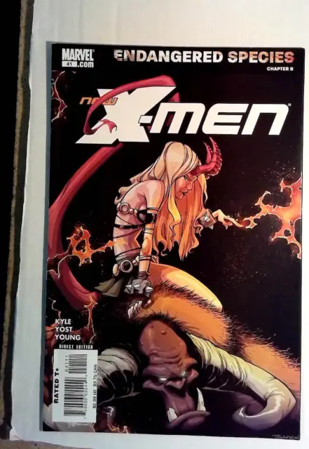 New X-Men #41 Marvel Comics (2007) NM- Endangered Species 1st Print Comic Book