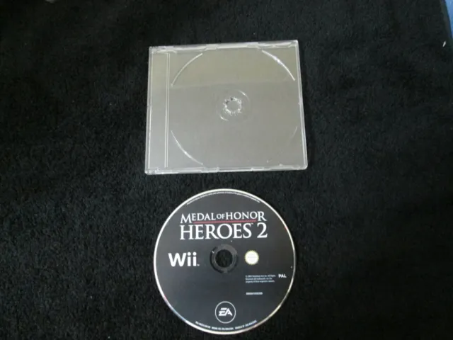 WII : MEDAL OF HONOR HEROES 2 - ITA ! Solo disco ! Comp. Wii U ! CONS IN 24/48H