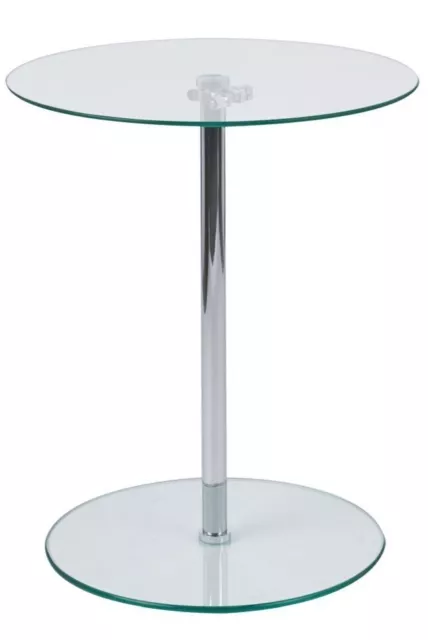 LEVI Beistelltisch aus Glas / Glastisch / Tisch / Möbel / Wohnen / Dekorationen