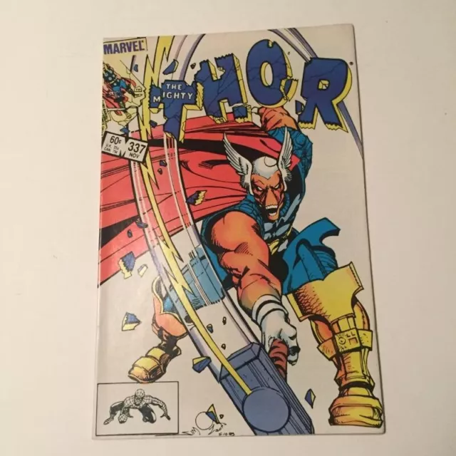 Thor    #337   Nov.   1983    Marvel Comics    1st Appearance of Beta Ray Bill