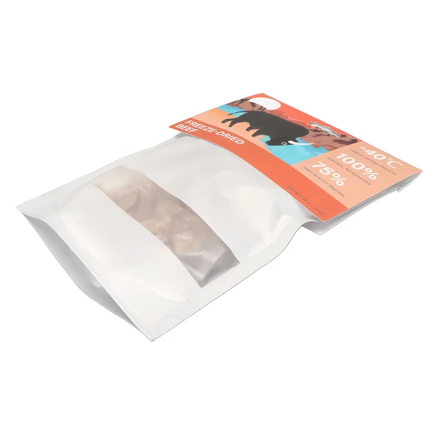 Carne liofilizada para mascotas golosinas naturales saludables ricas en oligoelementos para perros sin FST