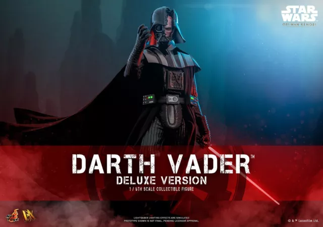 Hot Toys - Star Wars - 1/6 Darth Vader (Versione Deluxe) (Edizione Speciale)-DX28B