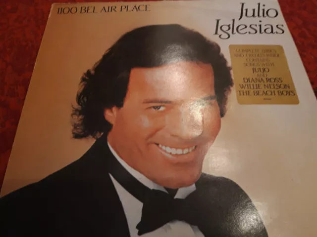 Julio Iglesias " 1100 Bel Air Place " LP Vinyl