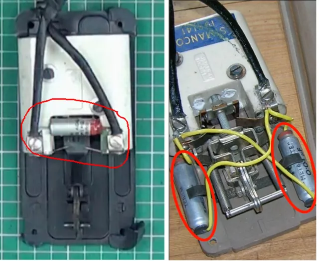 Repair Kit for Singer Sewing Machine Foot Control Pedal 201K/99K/66/185/401G