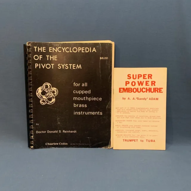 Encyclopedia Pivot System Brass Mouthpiece & Power Embouchure Books