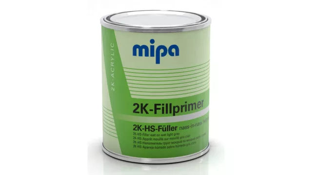 Mipa 2K-HS-Fillprimer hellgrau 1Ltr Nass-in-Nass-Füller