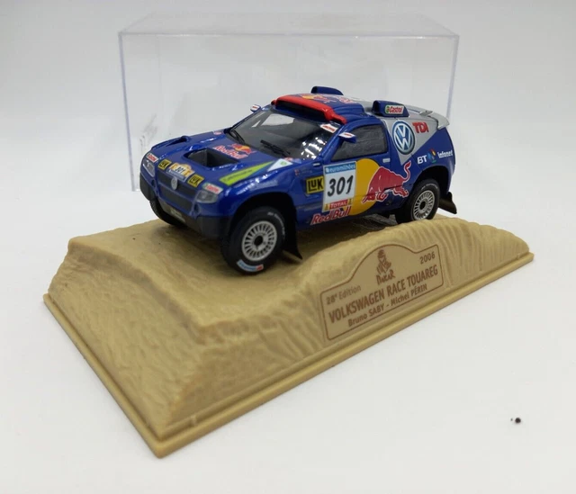 1/43 NOREV VW VOLKSWAGEN RACE TOUAREG N° 301 RALLYE PARIS DAKAR 2006 collection EUR 14,90