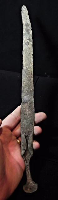 Zurqieh - Ancient Near East. Bronze Sword , 1200 - 700 B.c