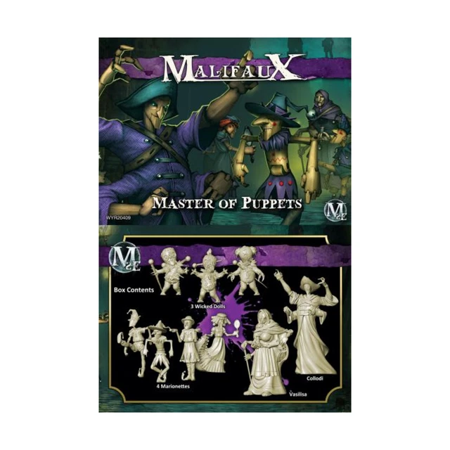 Wyrd Malifaux 2e Neverborn 32mm Collodi - Master of Puppets SW