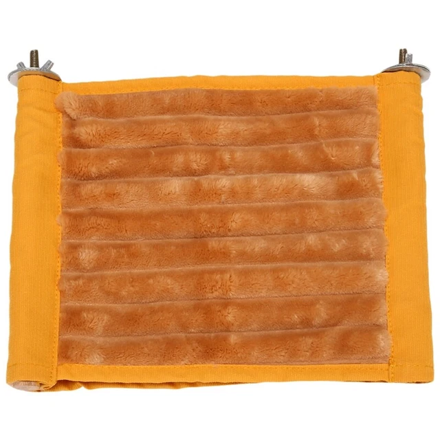 Tappetino casa ratto altalena letto piccolo animale domestico doppio T6X5