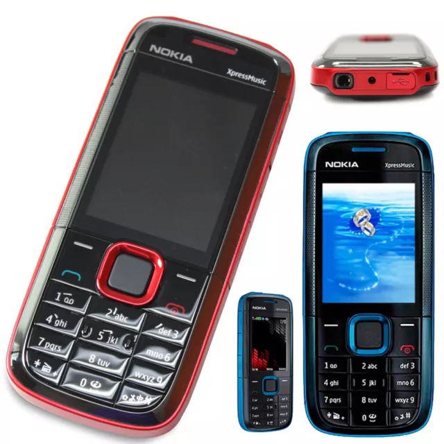 Unlocked Original Nokia 5130 XpressMusic Bluetooth Camera MP3 2.0" Mobile Phone