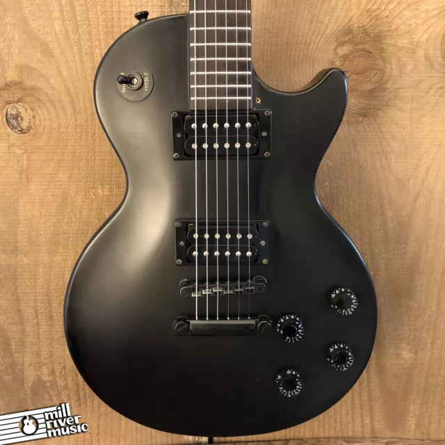 EPIPHONE GOTH LES Paul Studio Electric Guitar Matte Black 2004