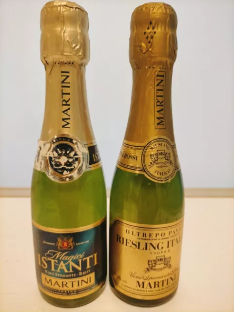 2 X Asti Martini +Asti Martini Istanti Spumante Vintage 20cl