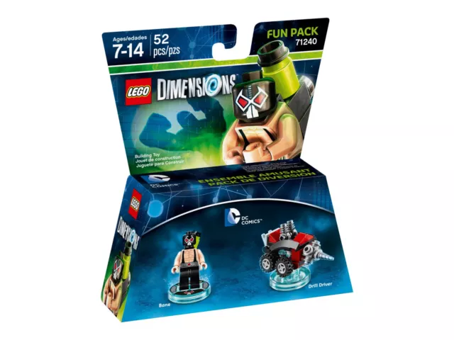 LEGO Dimensions 71240 - Bane and 3-in-1 Drill Driver Fun Pack - DC Comics Batman