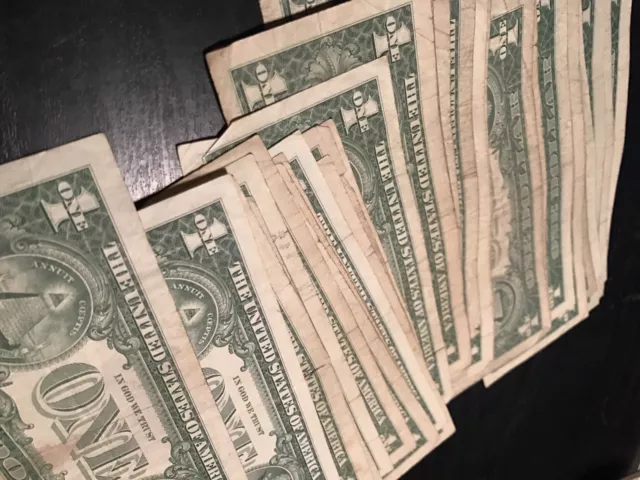 ✯LOT of 5 1935-1957 $1 SILVER CERTIFICATES RARE BLUE SEAL ONE DOLLAR BILL NOTES✯ 6