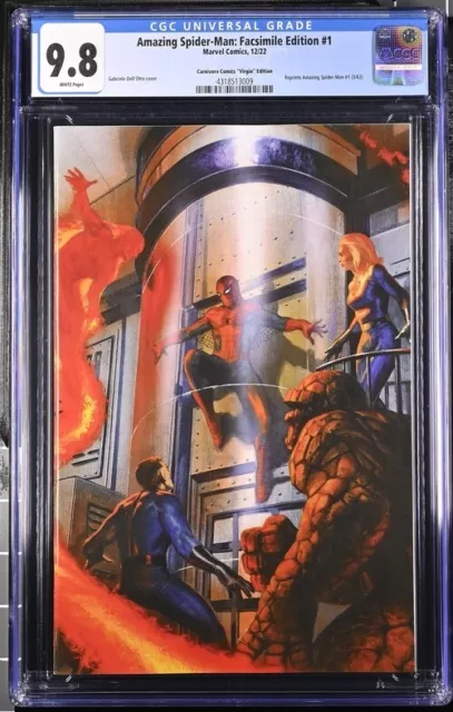 Amazing Spider-Man: Facsimile Edition 1 Carnivore Virgin Variant Cover - CGC 9.8