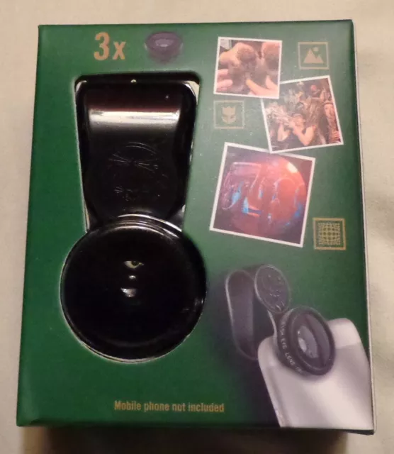 Jagermeister Universal Smart Phone 3 In 1 Lens Kit...NEW