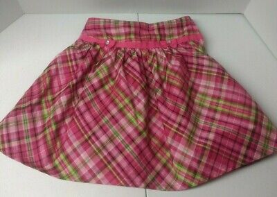 Gymboree Skirt Cheery All The Way Size 7 Pink Green