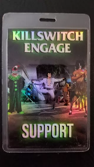 Killswitch Engage - Original Europe 2016 Tour Laminate Backstage Pass