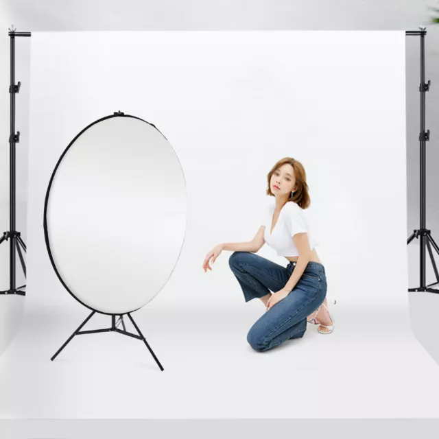 43" 5-in-1 Lighting Reflector Studio Photography Sunlight Diffuser Shooting Tool