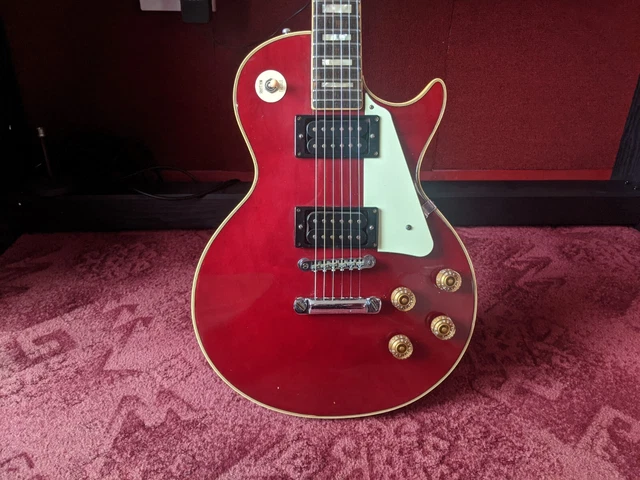Les Paul Gitarre Made in Japan 80er USA Pickups Jimmy Style Mods 2