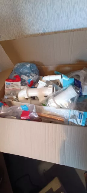 Plumbing Fittings Job Lot, Mix Of Push Fit And Compression Fittings And More