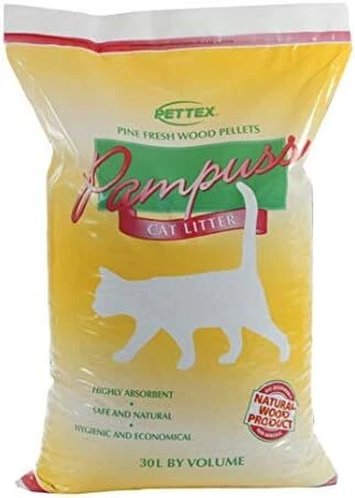 Pettex Pampuss Woodbase Cat Litter 30 Litre