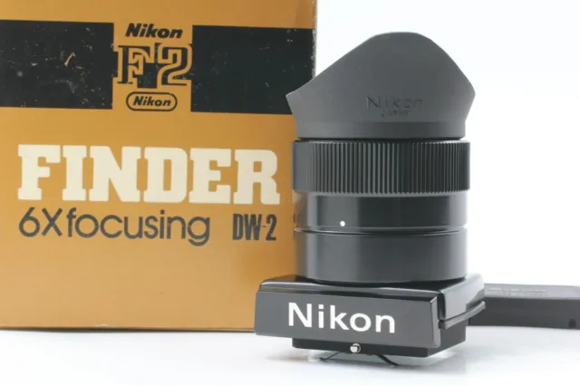 [SIN USAR EN CAJA] Buscador de vista de nivel de cintura Nikon DW-2 6X para Nikon F2 de JAPÓN