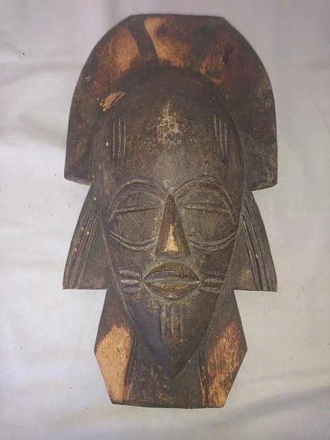 Grand masque afrcan en bos sculpté man sculpture - Etsy France en